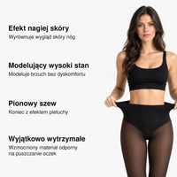 Termiczne legginsy modelujące i wygładzające