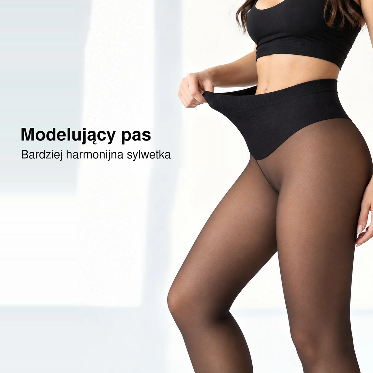 Termiczne legginsy modelujące i wygładzające
